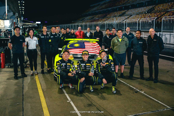 HZO Fortis Racing by Absolute Racing Claims Podium at Shanghai 8 Hours