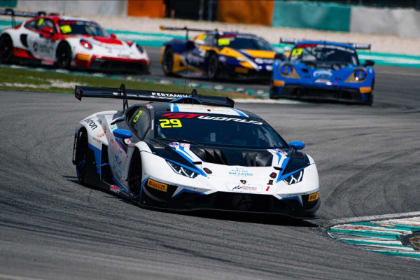Absolute Corse Celebrates Double Podium on Debut with Lamborghini GT3 at Sepang