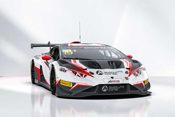 Mortara Leads Absolute Corse’s Second Lamborghini Entry in GT World Challenge Asia