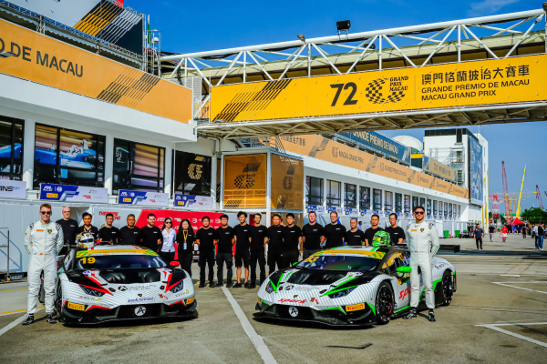 Absolute Racing's Inaugural Lamborghini Campaign Ends in Challenging Macau Outing
