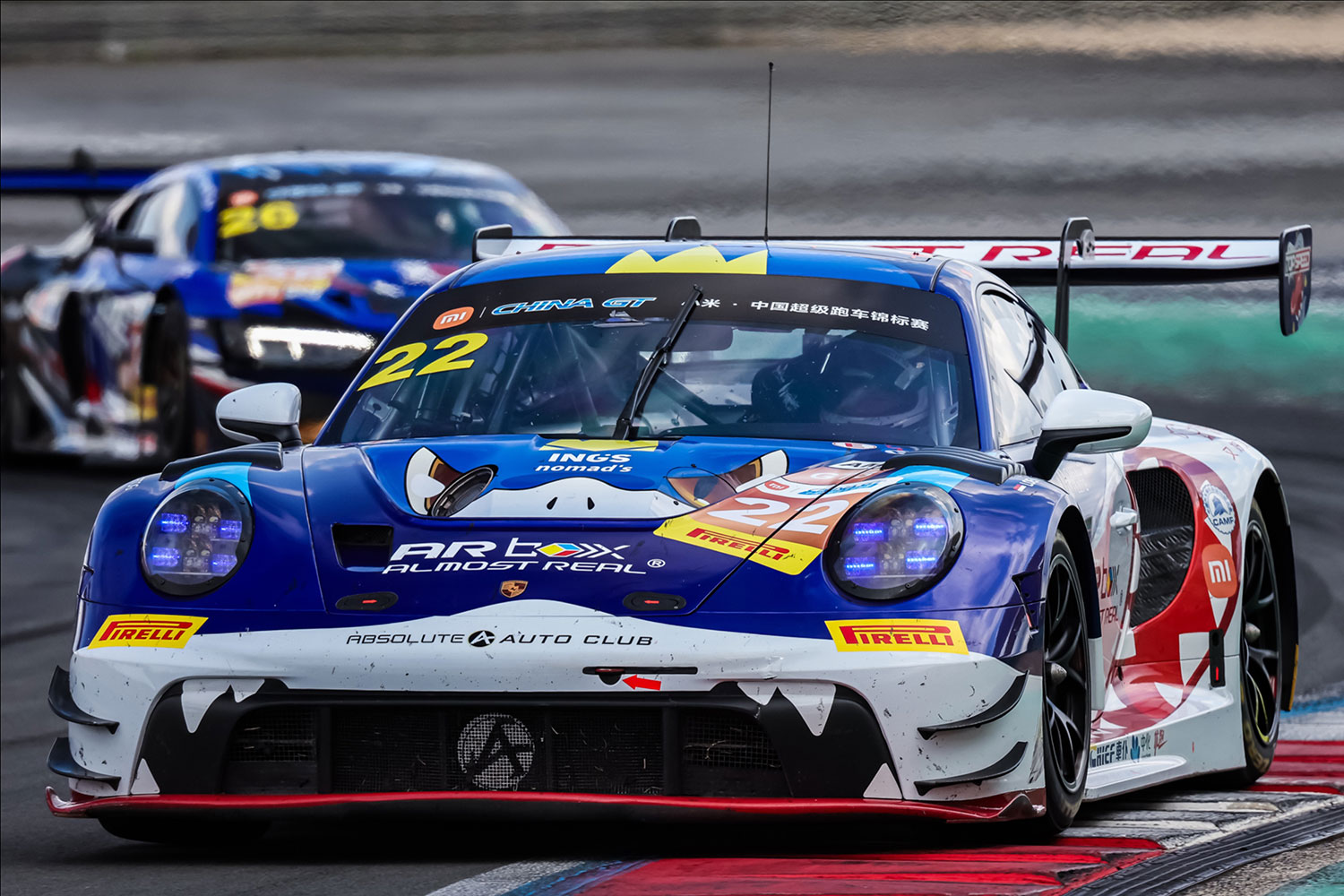 Absolute Racing's "Bobshark" Porsche seals AM+ podium at Shanghai